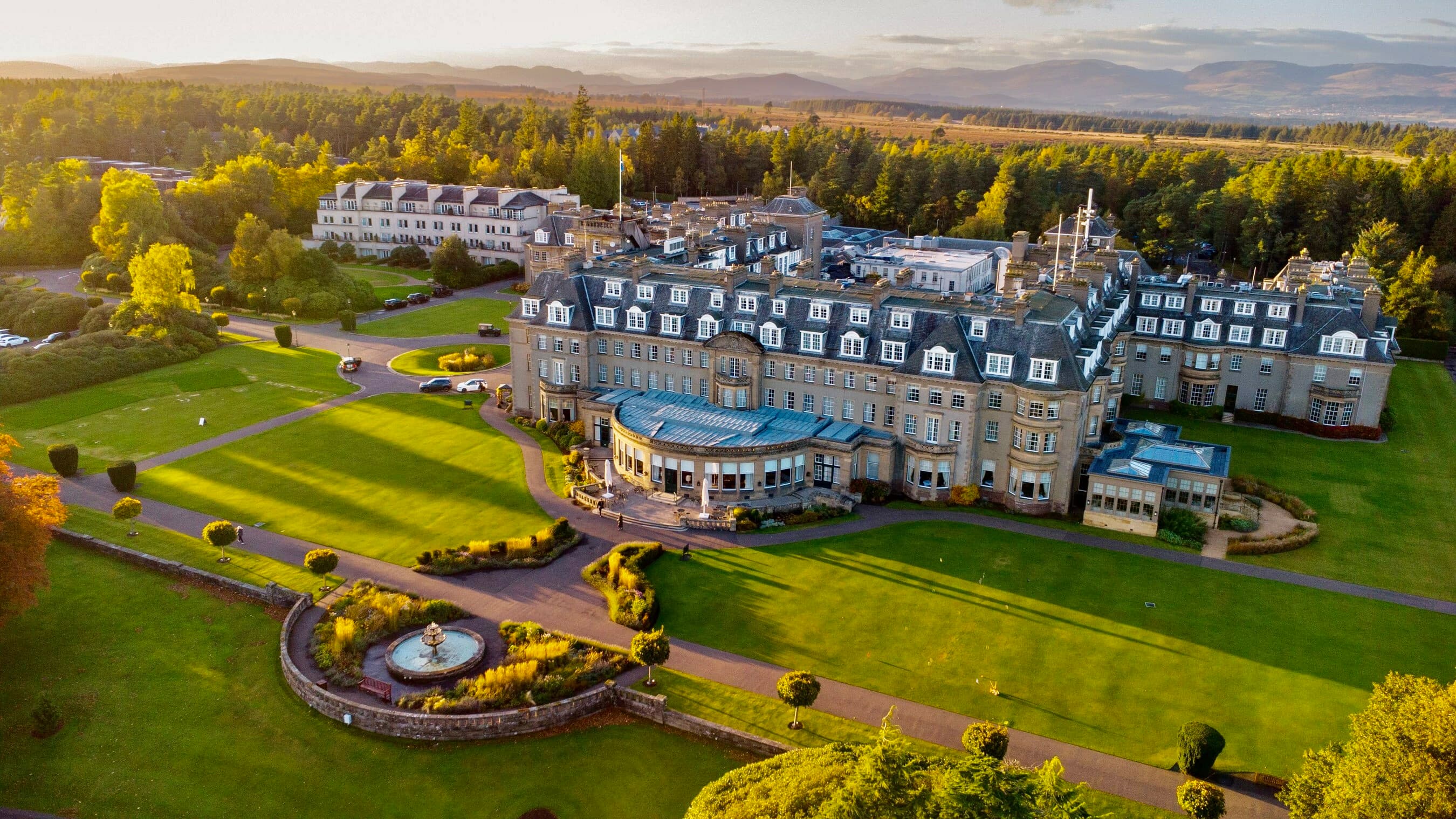 Beautiful Scottish property landscape